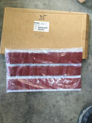 Box Of 15 Raychem S1085-3-380 Track Resistant Tape Strips 2.1in X 15in X 0.32in
