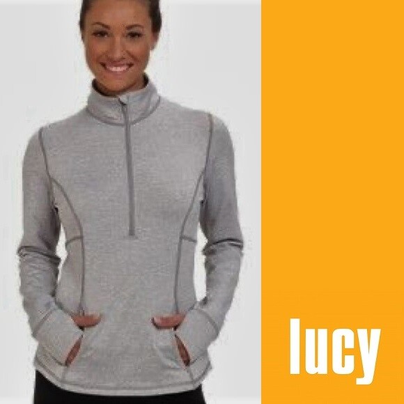 LUCY Tech Keep the Pace Half Zip Pullover Top Wom… - image 1