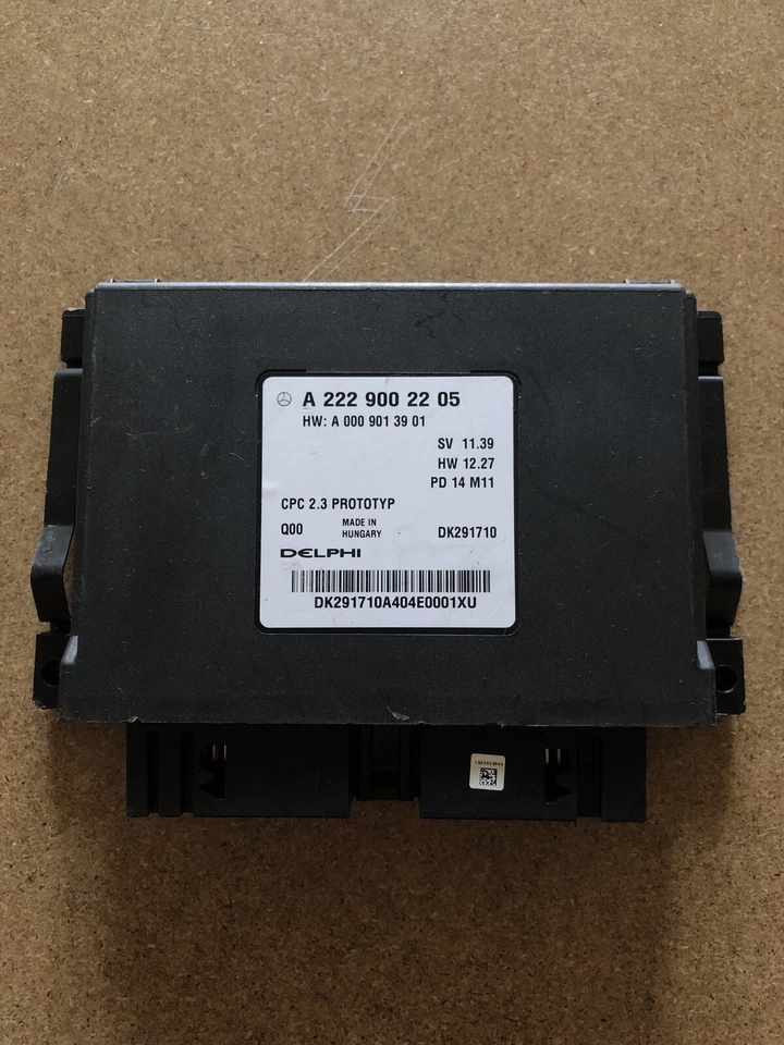 Mercedes W222 Control Unit Steuergerät CPC 2.3 A2229002205 A0009013901 - Bild 1 von 4
