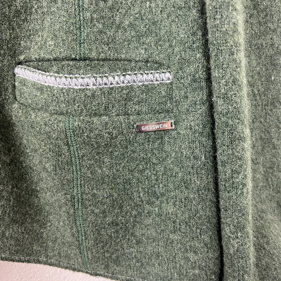 Suéter cárdigan de lana Giesswein Austria para mujer 12 EE. UU. Foto 3 de 4