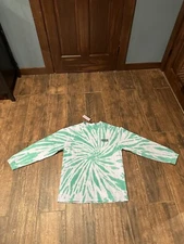 NWT  Mens Carne Bollente Long Sleeve Shirt SIZE XL Tie Dye