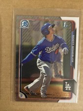 2015 Bowman Chrome Prospects Scott Schebler #BCP119 Los Angeles Dodgers