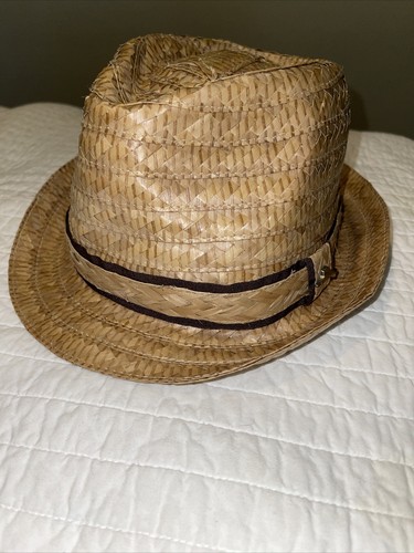Coolmax Straw NWT Fedora Sun 