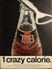 1966 vintage Tab soda by coca cola print ad.  1 crazy calorie, unique, retro