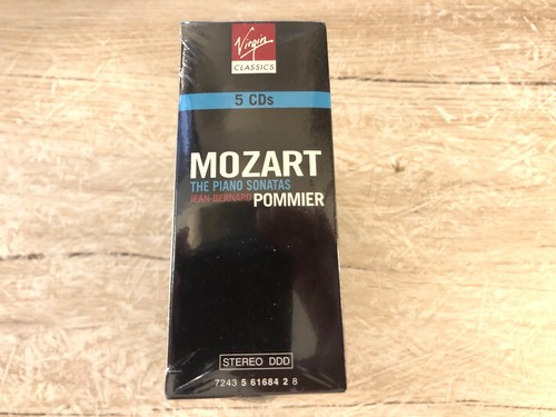 SEALED Mozart Piano Sonatas Jean-Bernard Pommier 5CD Box Virgin 7243 5 61684 2 8 - Picture 4 of 4