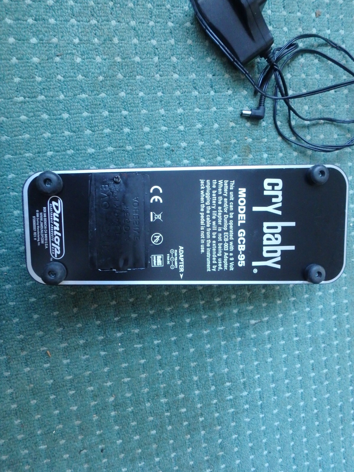 Dunlop Cry Baby Wah Pedal GCB95 eBay