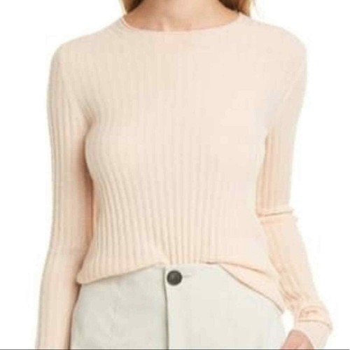 Vince. NWT Chiffon Micro-stripe 