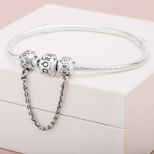 NEW Authentic PANDORA 925 Silver Band 