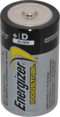Energizer. Size D, Alkaline, 12 Pack, Standard Battery 1.5 Volts, Button Tab ...