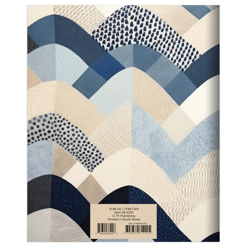 2026 Quilted Curves Medium Monthly Planner - Picture 8 of 8