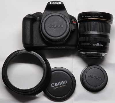 Canon EOS Rebel T5 DSLR Camera Kit with EF-S 10-22mm f/3.5-4.5 USM SLR Lens