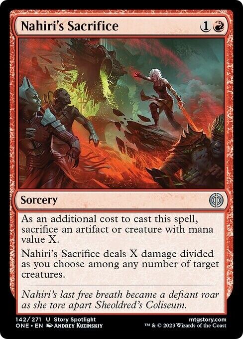 Nahiri's Wrath 1x FOIL EMN MTG Eldritch Moon Mythic MINT red Nahiri's Wrath 1x FOIL EMN MTG Eldritch Moon Mythic MINT red