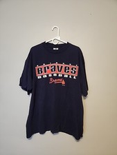 Vintage 2000 Atlanta Braves Shirt Size XXL MLB Dynasty Baseball Sportswear