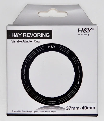  H&Y RevoRing Variable Adapter Ring 37-49mm ............ NEW