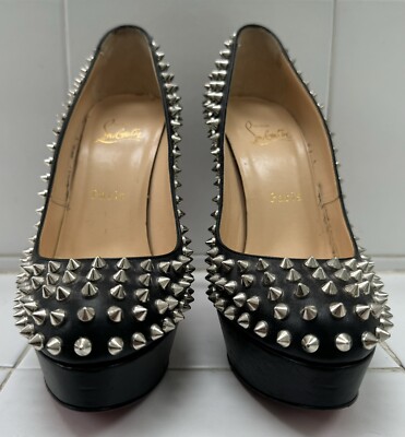 Christian Louboutin Spike Heels Size 38 Original Price $1495 | eBay