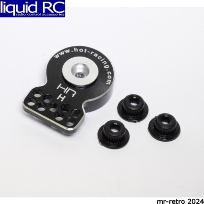 Hot Racing SHS88H Heavy Duty Aluminum Servo Saver (Black)