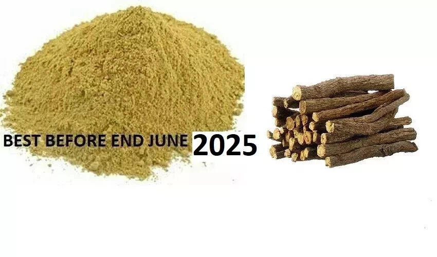 TOPOP Jethimadh Liquorice Licorice Mulethi Root Powder & Sticks Premium Stock Free P&P