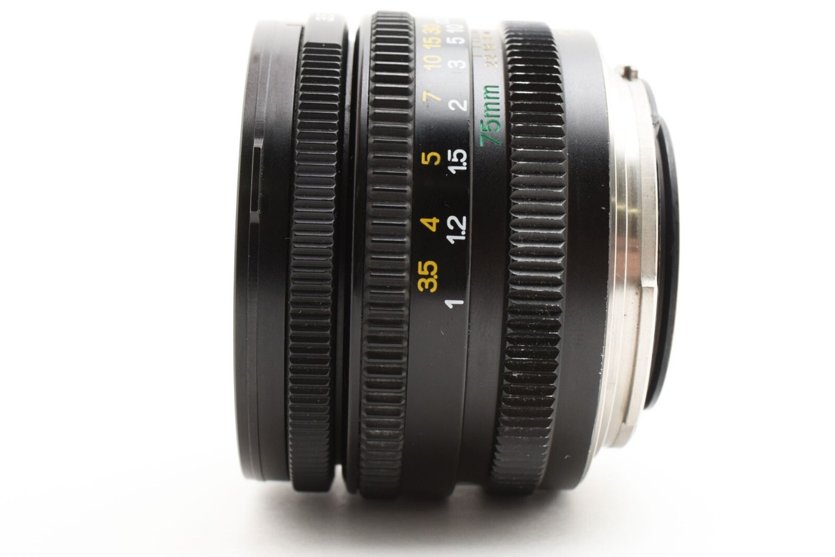 マミヤ Mamiya G 75mm F3.5 L Near Mint] Mamiya G 75mm f3.5 L Lens For New Mamiya 6 From
