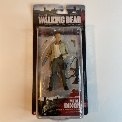 McFarlane AMC Walking Dead 5'' Figure NIP New - Series 3 Three Merle Dixon