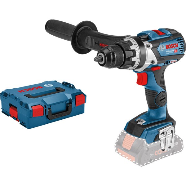 Gsr 18V-110 C Bosch Akkuschrauber Mit L-BOXX 06019G0109 Ohne Akkus + LadegeräT-image
