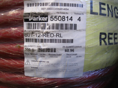 5 foot PARKER 801-12 PUSH-LOCK PLUS HOSE 3/4'' sold by the  5 foot section