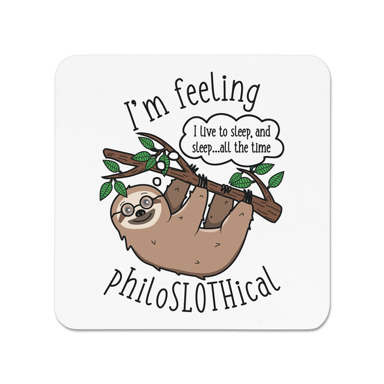 Feeling Philoslothical Sloth Fridge Magnet Sloth Joke Funny Animal Pun  5057698288499 | eBay