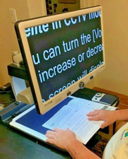 Enhanced Vision 24" LCD HD Merlin Elite LOW VISION Magnifier 6 Month Warranty
