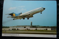 55835 AK Avion Air Lufthansa Boeing 727 Europe Jet Avion