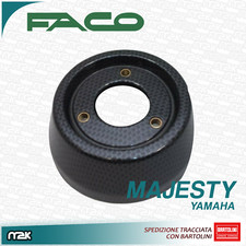 FONDELLO FINALE TERMINALE MARMITTA SCARICO CARBON RACE YAMAHA MAJESTY 250 2000