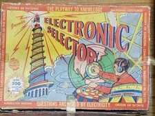 Vintage/Antique Jacmar Electronic Selector Education Toy Commend Parent's Mag Bo