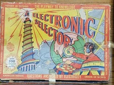 Vintage/Antique Jacmar Electronic Selector Education Toy Commend Parent's Mag Bo