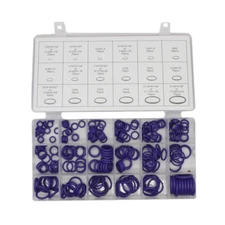 270PC Rubber Seal O-Ring Washer Assortment Kit Hydraulics Air Gas Oil Purple