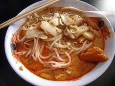 LAKSA ASIAN NOODLES GLOSSY POSTER PICTURE PHOTO PRINT BANNER 10962