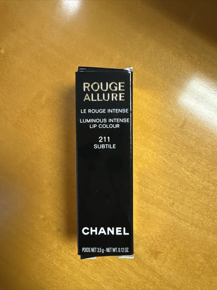 CHANEL ROUGE ALLURE LUMINOUS INTENSE LIP COLOUR #211 SUBTILE 0.12