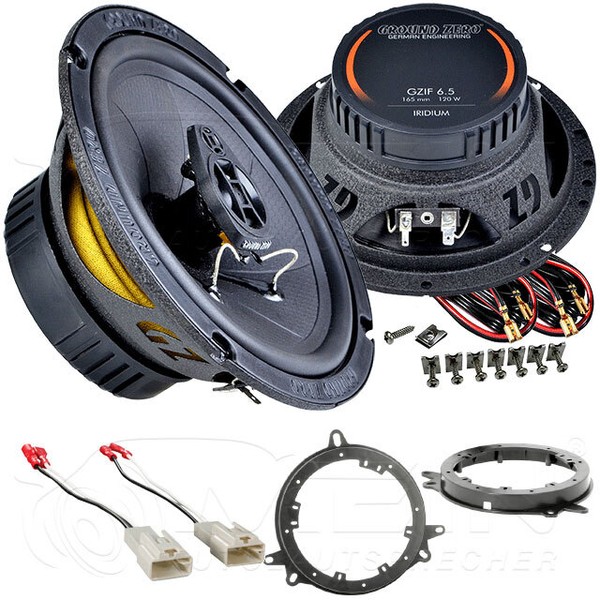 Ground Zero Lautsprecher FüR Toyota RAV4 II 2000-2006 Front TüR Vorn 120W #BL7I-image