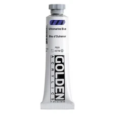 Heavy Body Acrylics by GOLDEN Ultramarine Blue 2 fl. oz. Tube Professional Ac...