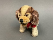 Cute Vintage STEIFF Dog Cocker Spaniel Mohair stuffed animal Germany 6" tall