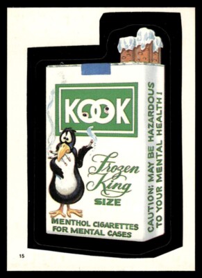 wacky tobacco Check out my new video "Wacky Tobaccy" featuring Willie Nelson. | Toby Keith 1975 Wacky Packages Bum And