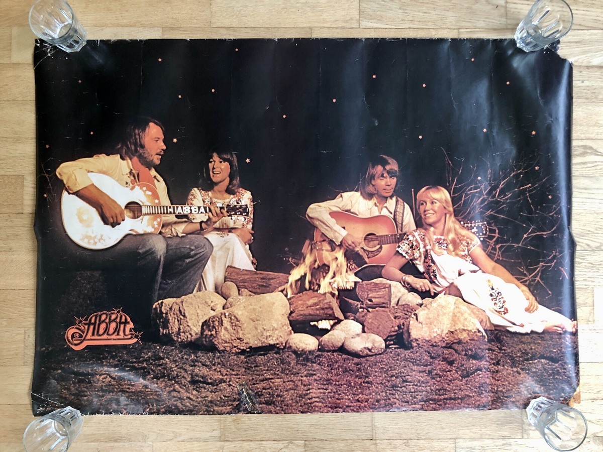 ABBA Fernando 1976 Scandecor Poster Sweden Giant Poster Rare