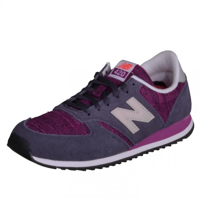 de jouwe Gepland Mechanica New Balance 420 Running Shoes Sneakers Classic Purple Violet WL420KIE | eBay