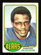 1976 Topps #148 Walter Payton CHICAGO BEARS Rookie Card ~ VG/EX