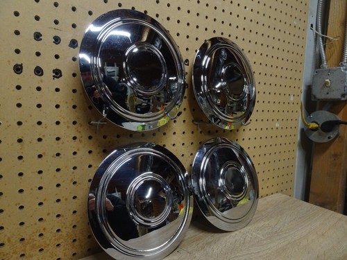 1 SET Chrome Cragar Center Caps 313 Series Set Of 3 P/N A-SC7000C - Picture 6 of 12