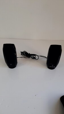 Logitech S-150 2.0 Digita tragbare USB-Lautsprecher - schwarz mit Reisetasche