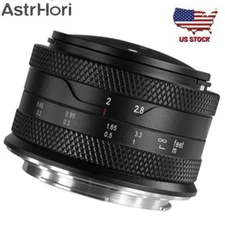 AstrHori 6.5mm F2.0 APS-C Fisheye Lens for Fuji X Sony E Canon RF Nikon Z-Mount 