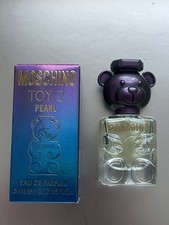 NEW MOSCHINO TOY 2 PEARL 5ML EAU DE PARFUM MINIATURE TRAVEL PERFUME. TEDDY BEAR