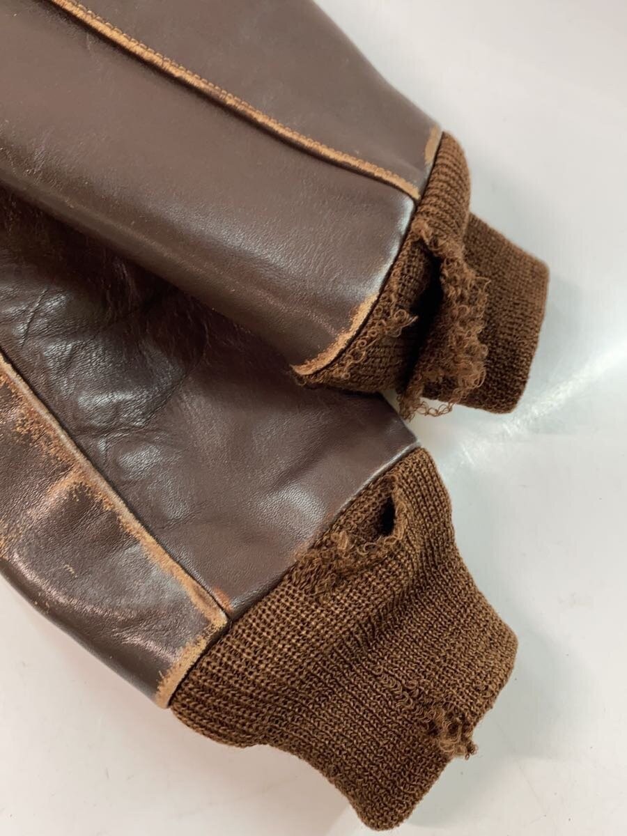 Buzz Rickson’s Leather Flight Jacket 34 Brown A-2 - image 6