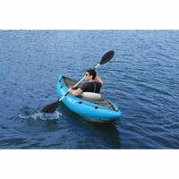 Hydro Force Kajak FüR 1 Person Aufblasbar Ruderboot Paddelboot Angelboot Bestway