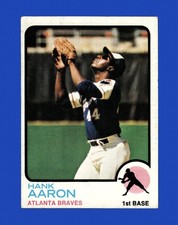 1973 Topps Set-Break #100 Hank Aaron VG-VGEX *GMCARDS*