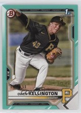 2021 Bowman Draft Aqua 196/199 Owen Kellington #BD-120 00gy