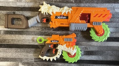 Zuru X Shot Insanity Horrorfire Doomsday & Reaper sehr guter Zustand Spielzeug Dart Kinder Schaumstoff Spaß